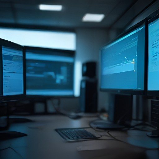 Analista di sicurezza informatica che controlla i log degli accessi in un ufficio moderno