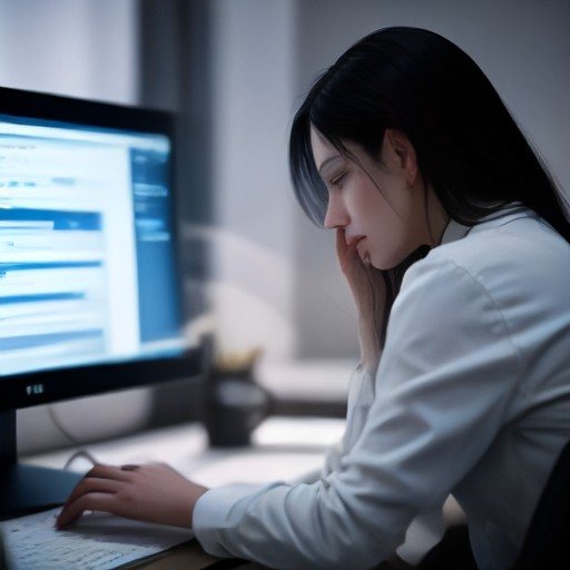 Analista di sicurezza informatica che controlla i risultati di un test su un'applicazione web