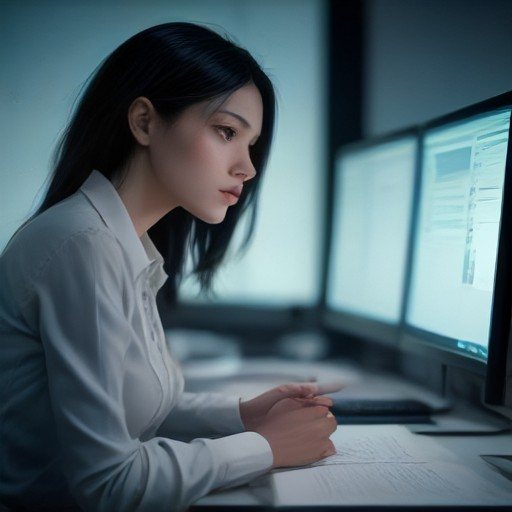 Analista di sicurezza informatica che esamina le vulnerabilità di una rete aziendale